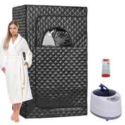 Bastu Set, Bärbar Design, Justerbar Temperaturkontroll,220V EU-kontakt