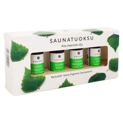 Bastudoft Emendo 4 X 10 ml med Träställning