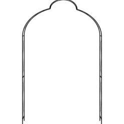 Bersåer, spaljéer & pergolor - Living Trädgårdsbåge 150x34x240 cm järn