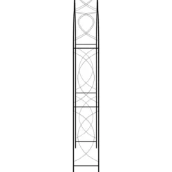 Bersåer, spaljéer & pergolor - Living Trädgårdsbåge 150x34x240 cm järn