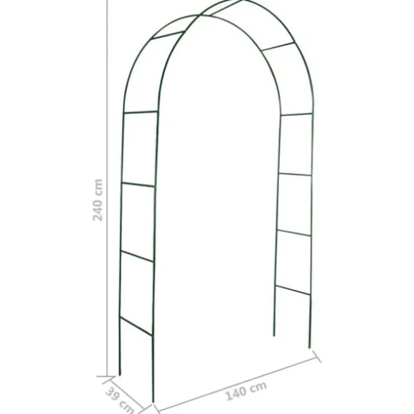 Bersåer, spaljéer & pergolor - Living Rosenbåge för klätterväxter 2 st