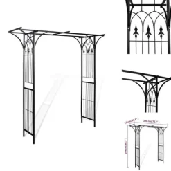 Bersåer, spaljéer & pergolor - Living Rosenbåge 200x52x204 cm