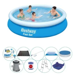 Bestway Fast Set Rund 366x76 cm - Smart Swimming Pool Deal