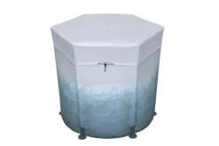 Bestway Lay-Z-Spa 6002K, 253 l, 1 personer, Hexagonal, Polyester, Polyvinylklorid (PVC), Stål, Blå, Grå, Blå