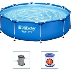 Bestway Pool med stålram Steel Pro 305x76 cm