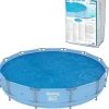 Bestway poolskydd värme 366 cm - solskydd