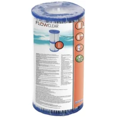 Bestway Round Steel Pro Swimming Pool - 396 x 84 cm - Blå - Inklusive Tillbehör - CB60