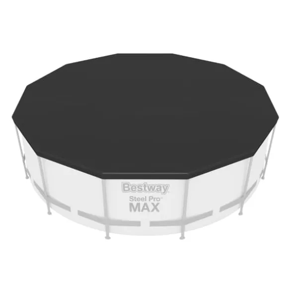 Bestway Round Uppblåsbar Fast Set Pool - 366 x 76 cm - Blå - Inklusive Tillbehör - CB11