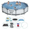 Bestway Steel Pro MAX Rund 366x76 cm - Poolkomfortpaket