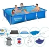 Bestway Steel Pro rektangulär 300x201x66 cm - Smart Swimming Pool Deal
