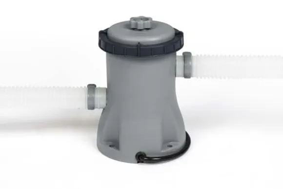 Bestway Swimming Pool - Fast Set - 244 x 66 cm - Inklusive WAYS underhållspaket och filterpump