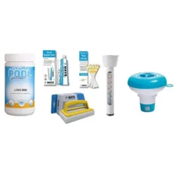 Bestway Swimming Pool - Steel Pro - 300 x 201 x 66 cm - Inklusive WAYS underhållspaket