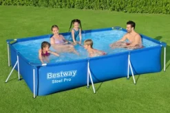 Bestway Swimming Pool - Steel Pro - 300 x 201 x 66 cm - Inklusive WAYS underhållspaket