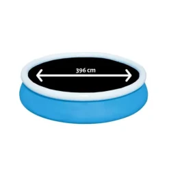 Bestway Swimming Pool - Steel Pro - 396 x 84 cm - Inklusive solsegel- och filterpump