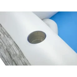 Bestway Uppblåsbar familjepool 213x206x53 cm +6 År Trädgård 54423