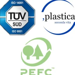 Bincontainer för sortering av sopor och avfall - grön Urba 21L