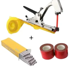 Bindningsmaskin, plantsnörningsverktyg, 10 rullar tejpset, Set 2
