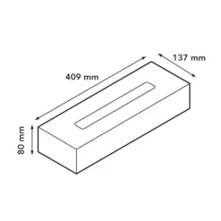Bio-etanol brännare S (4114B) - Svart - Bio-etanol inbyggd spis med patenterad keramisk sten - 2 KW värme