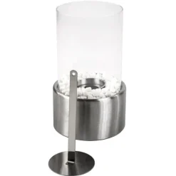 Biokamin fristående biobränslekamin bord terrass Fars dag