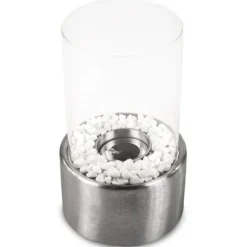 Biokamin fristående biobränslekamin bord terrass Fars dag