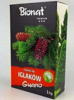BIONAT GUANO-GÖDNINGSMEDEL FÖR BARRTRÄD 1 KG EKOLOGISK