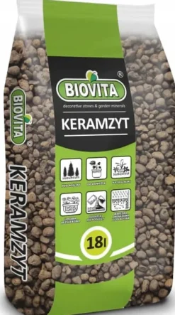 BIOVITA GARDENING EXPANDED GRAPE idealisk för dränering 8-16MM 18L