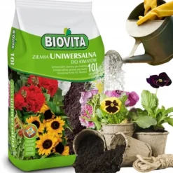 BIOVITA UNIVERSAL BLOMSTERJORD 10 LITER MED GÖDSEL