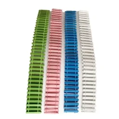 Blå staket 5cm/90 cm