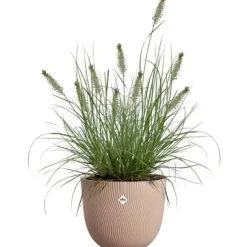 Blomkruka - ELHO - Sereh Rond 40 - Brun - Ø 39 x H 33 cm - 100% återvunnen