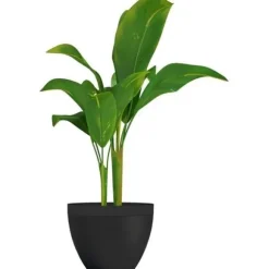 Blomkruka - GARDEN ID - Green Care Impact Svart-Ant - 30 x 26 cm - 10 års garanti - 100% återvunnen - UV-/frostbeständig