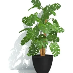 Blomkruka - GARDEN ID - Green Care Impact Svart-Ant - 30 x 26 cm - 10 års garanti - 100% återvunnen - UV-/frostbeständig