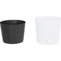 Blomkruka med avtagbar insida vit 15/15,3 L PP-rotting - Odlingslåda - Odlingslådor - Home & Living