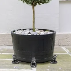 Blomkrukfötter ventilerar rötsäkra rotupphöjda blomkrukfötter för trädgårdsskötsel i hemmet