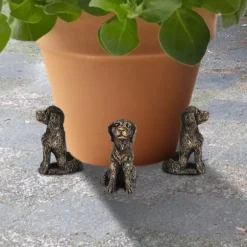 Blomkrukfötter ventilerar rötsäkra rotupphöjda blomkrukfötter för trädgårdsskötsel i hemmet