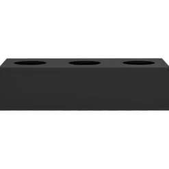 Blomlåda för kontor antracit 90x40x23 cm stål - Blomlåda - Blomlådor - Home & Living