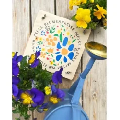 Blompress för att torka löv och blommor