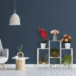 Blomsterhylla, Trä, 70x89x26,5 cm, Vit