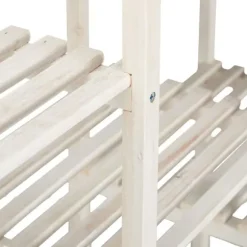 Blomsterhylla, Trä, 70x89x26,5 cm, Vit