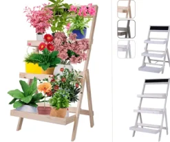 Blomsterhylla /100x52x52 cm/ Naturträ