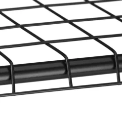 Blomsterhylla, 174x91x28,5 cm, Svart, Metall