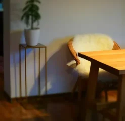 Blomsterställ LOFT MET 363 – 100 cm vit metall