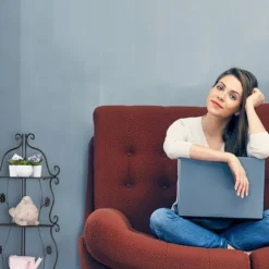 Blomsterställ, Metall, 82.5x31x31 cm