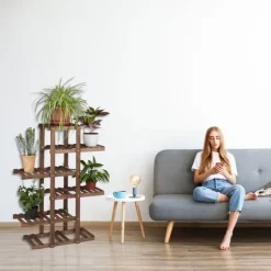 Blomsterställ, Trä, 125x81x25 cm