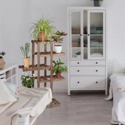 Blomsterställ, Trä, 125x81x25 cm