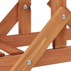 Blomsterställ, 142,5x83x28,5 cm, Brun