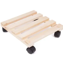 Blomvagn trä 30 x 30 cm