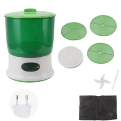 Böngroddar maskin 3 lager autokontroll böngroddar odlingsgroningssats för hemkök EU-kontakt 220V