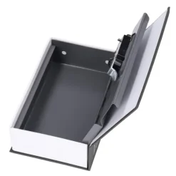 Bokformad stålskåp Klassisk hemlig bok Säkerhetslås Lösenord Typ Hushållsförvaringslåda Svart