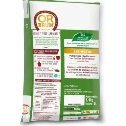 Bonsaijord - BRUNT GULD - OBRTBON6U - 6L - Bättre rotbildning