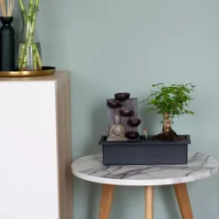 Bonsaiträd - Set om 2 - Bonsai - Höjd 25-35cm - ⌀29cm